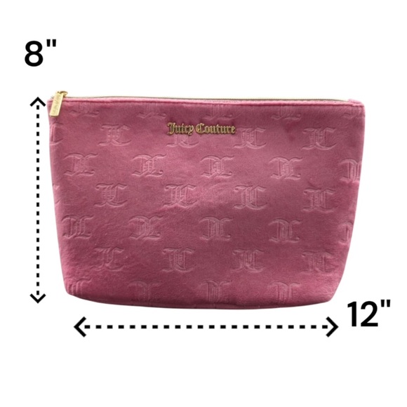 24pc Pink Beauty Bundle Juicy Couture Cosmetic Bag - Picture 5 of 5